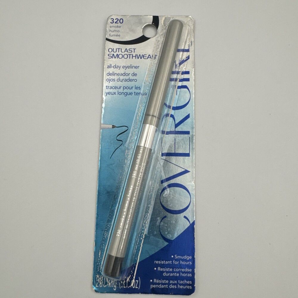 Covergirl Outlast Smoothwear All-Day Eyeliner 320 Smoke - Picture 1 of 4